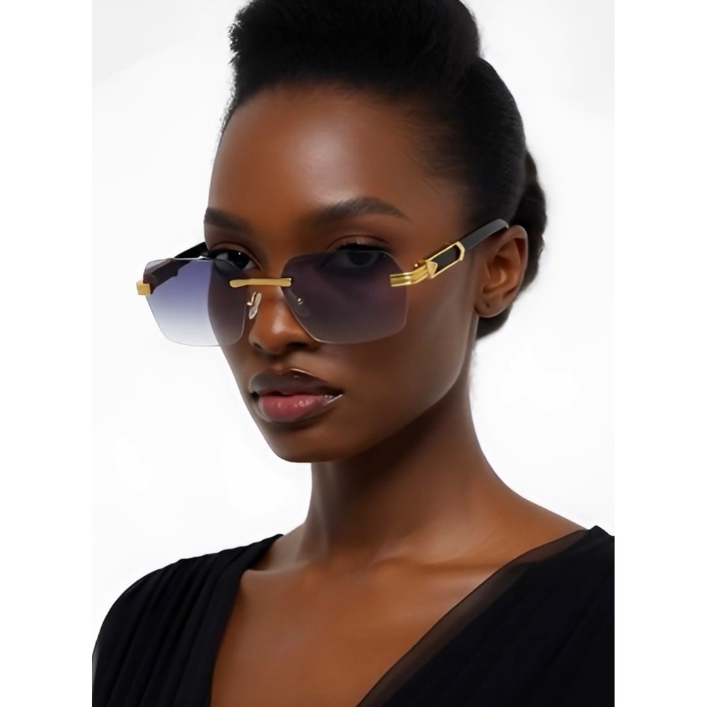 Women Aesthetic Sunglasses Outfit Casual Eyeglasses Lens Retro UV400 Lentes 2026